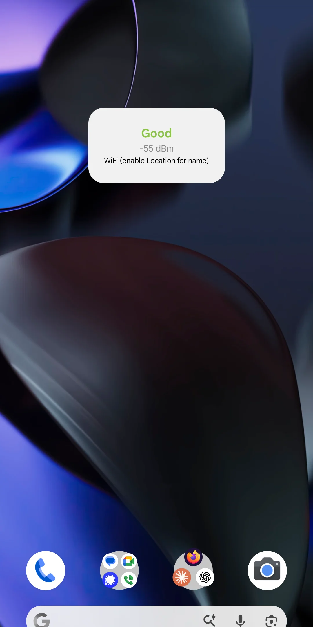 WiFi Analyze — Home Screen Widget